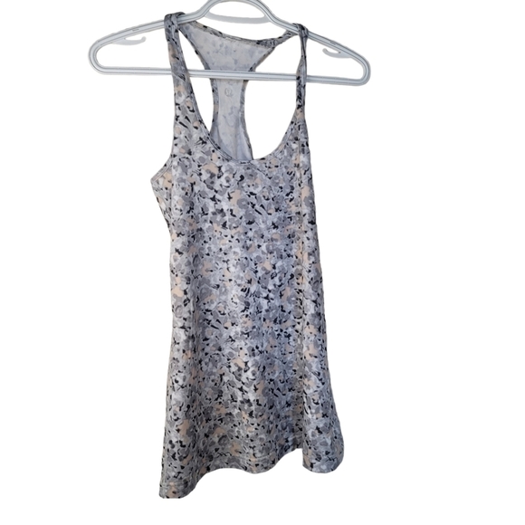 𝅺LULULEMON women gray  tank top Size L - Picture 3 of 6